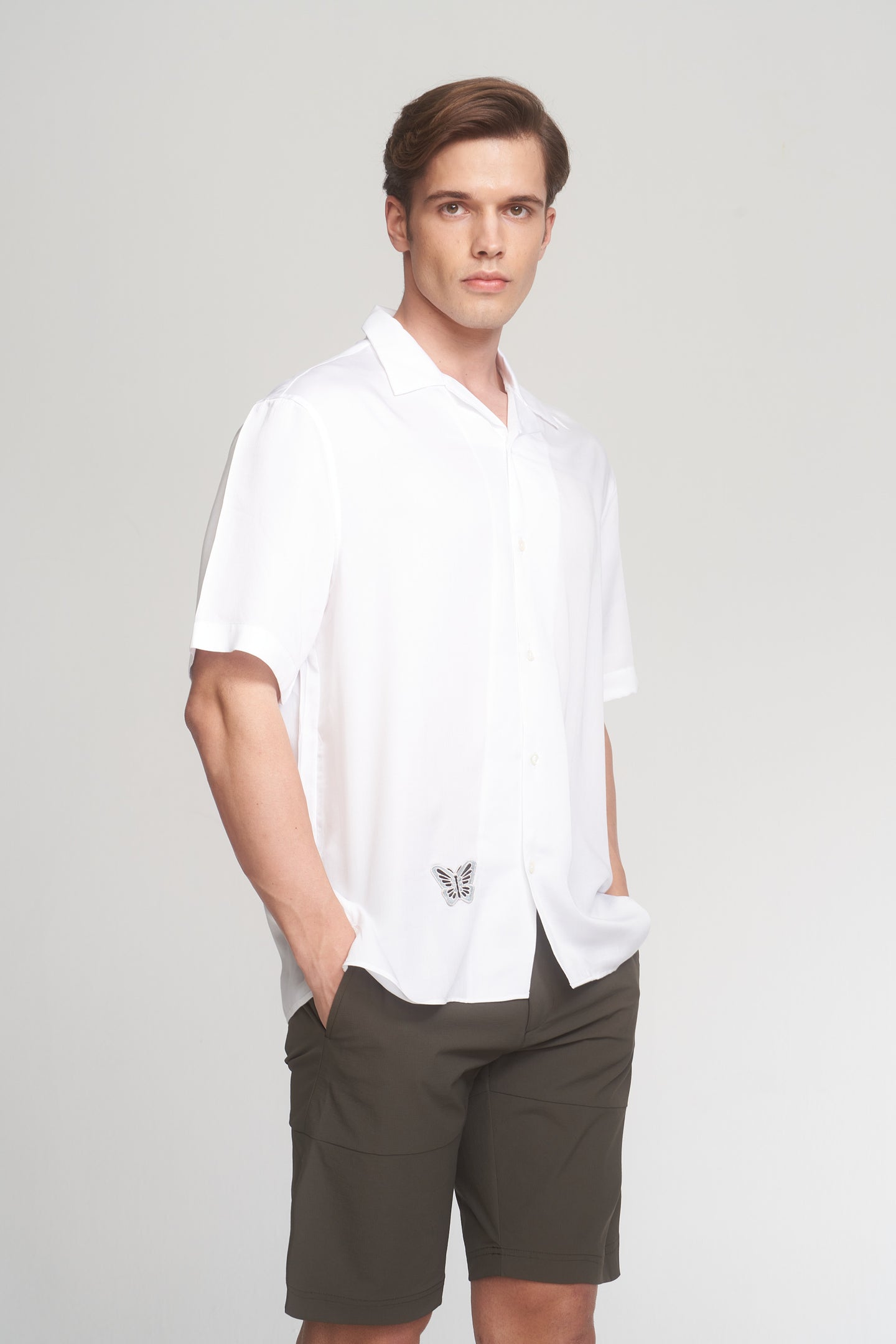 White Oversized Weekend Shirt
